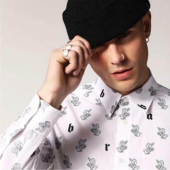 Diesel Rabbit Button Down Shirt - Picture 5 of 5